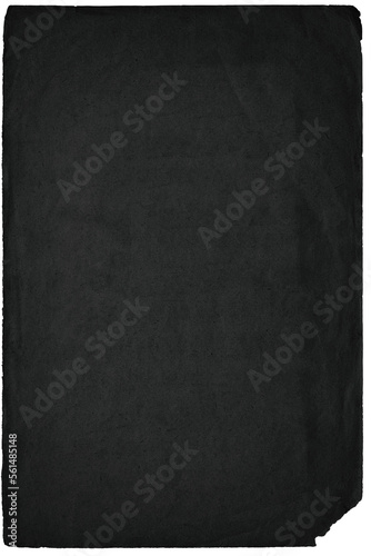 black paper background isol...