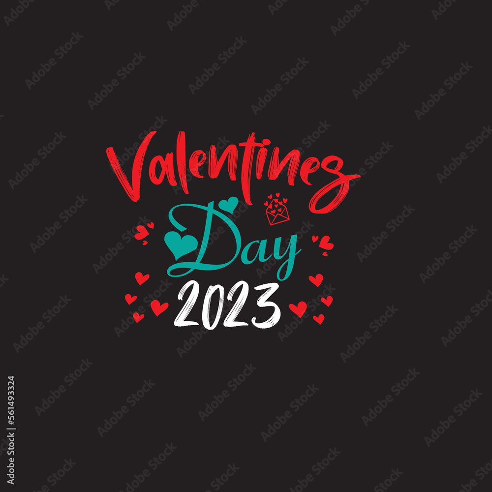 valentine day 2023 t shirt design