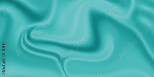 Blue silk background . Blue fabric and satin silk background texture . abstract background luxury cloth or liquid wave or wavy folds of grunge silk texture material or smooth luxurious .
