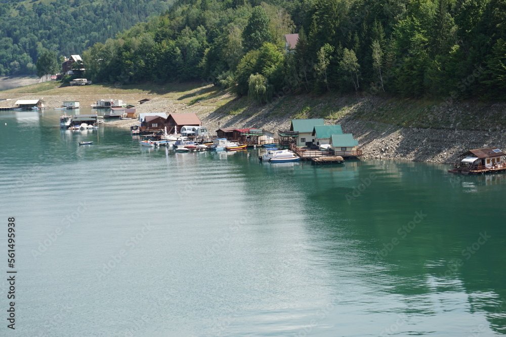 house on the lake in romania