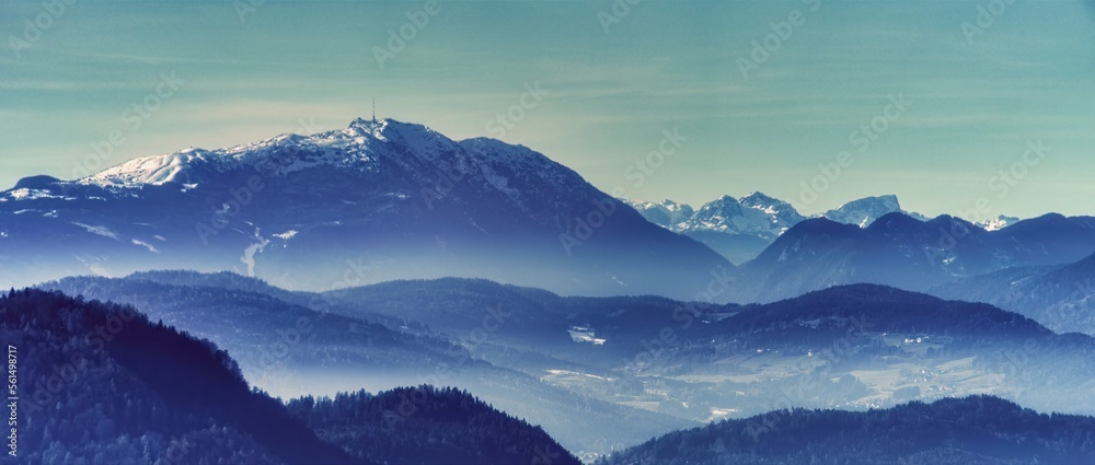 Panorama Magdalensberg Carinthia
