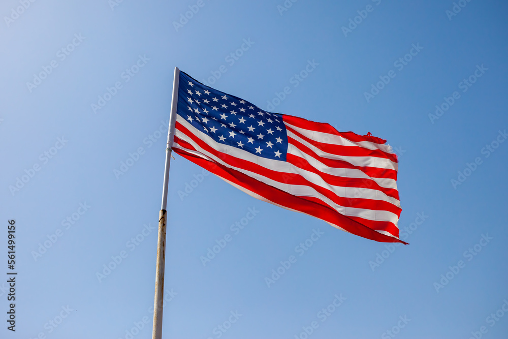 Naklejka premium American Flag