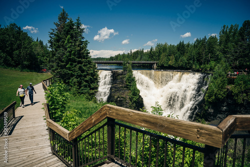 Kakabeka Falls in Thunder Bay, Northern Ontario, Canada photo