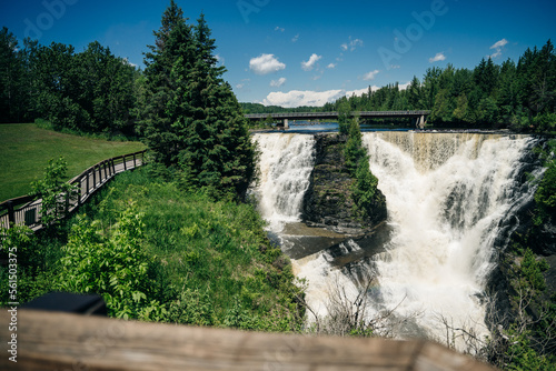 Kakabeka Falls in Thunder Bay, Northern Ontario, Canada