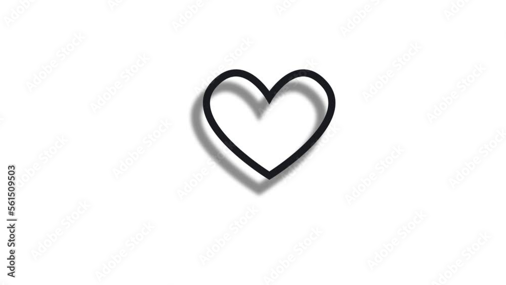 Heart button mouse click animation in 4k quality with alpha channel. Video element for social media of like content concept with alpha channel. Heart button mouse click animation in 4k quality with alpha channel. Video element for social media of like content concept with alpha channel.