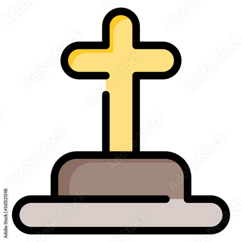 Christian Cross Icon
