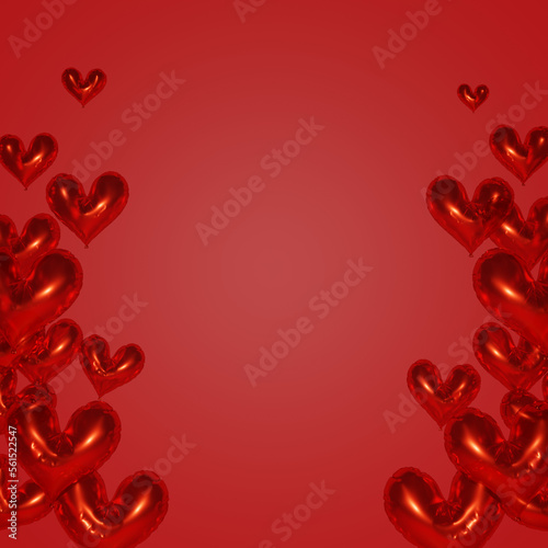 red heart background photo