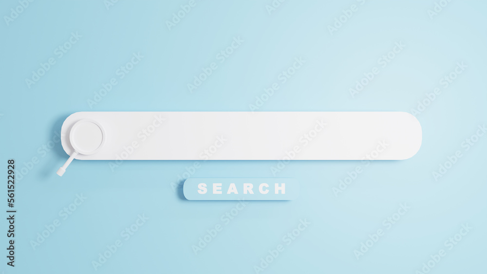 search engine on blue background search engine on blue background