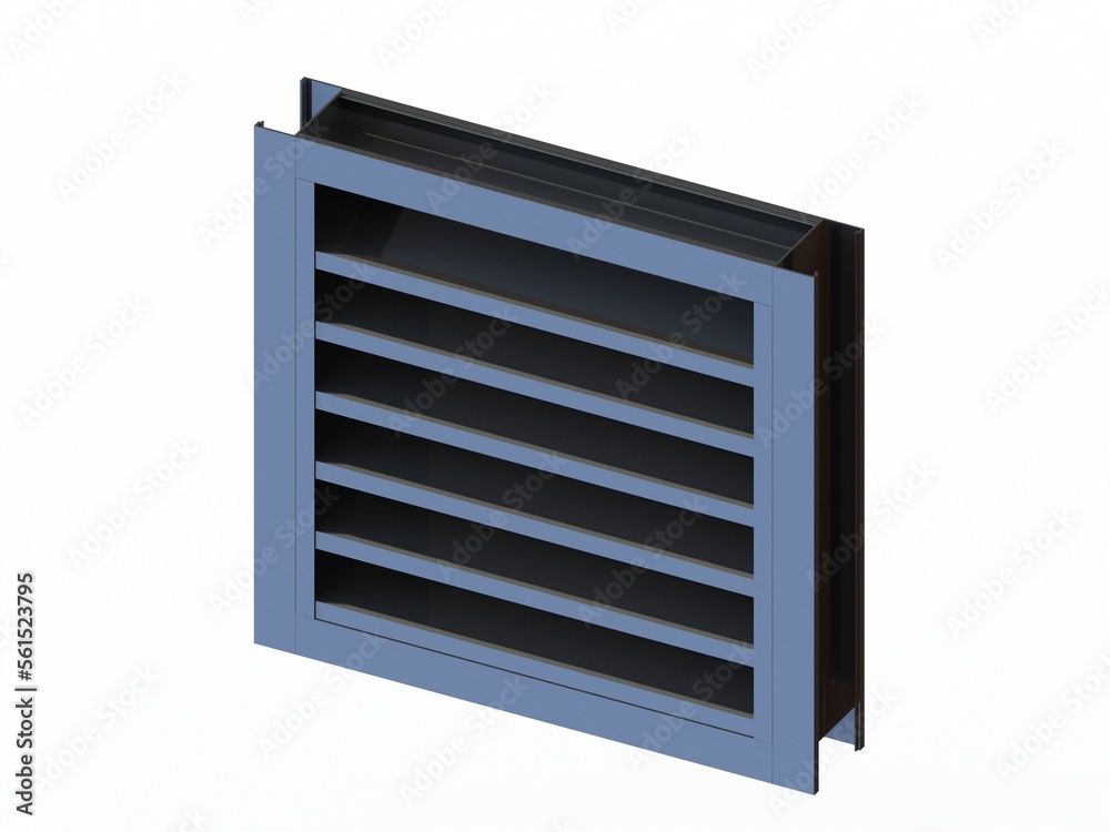 ALUMINIUM SUNSHADE DESIGN 3D RENDERING ALUMINIUM SUNSHADE DESIGN 3D RENDERING