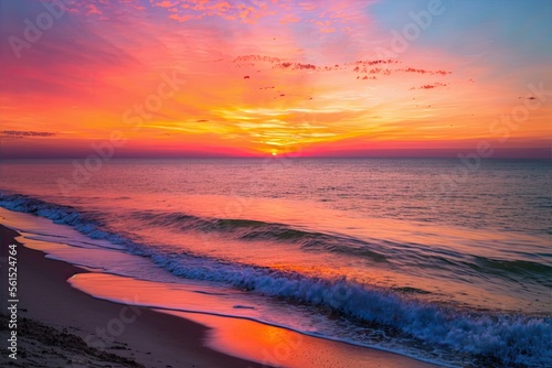 sunset at the beach © Kyri