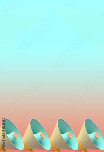 Last Chance, Final Call, Call to Action Banner and Concept. Pastel Gradient Background.