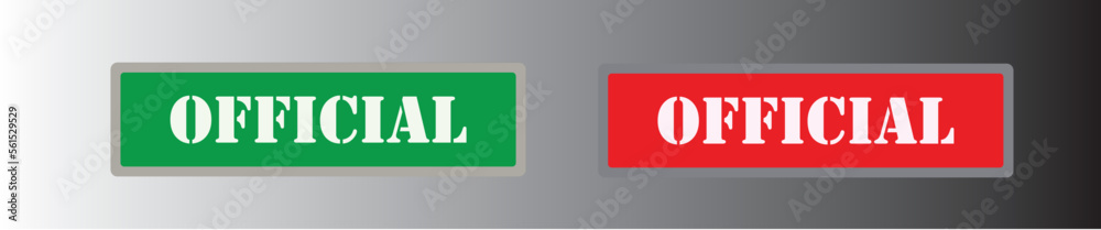 official rubber stamp vector official rubber stamp vector