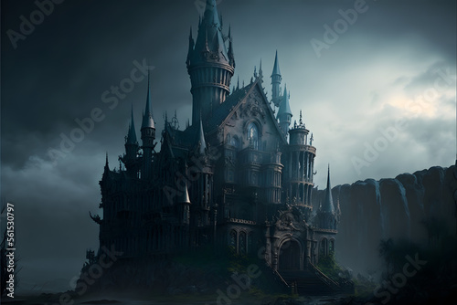 Gothic Dark Elf Castle