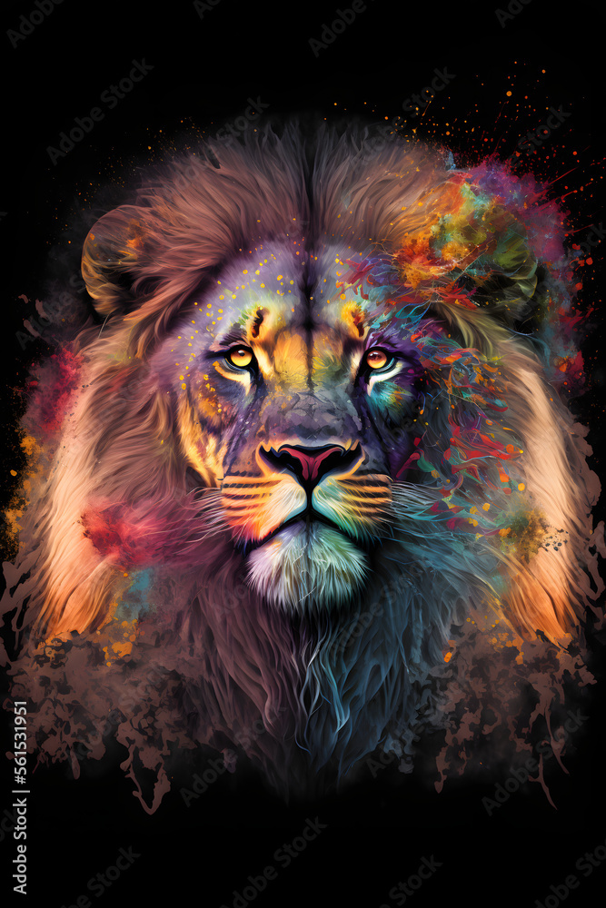 Aura Divine Synesthesia Lion