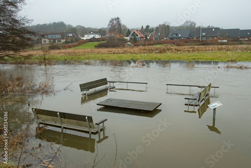 Flooding of rivers in Denmark/Scandinavia photo