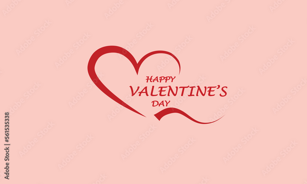 illustraton vector graphic of Valentine's Day. perfect for celebrating Valentine's Day moments with family and partners, etc.
