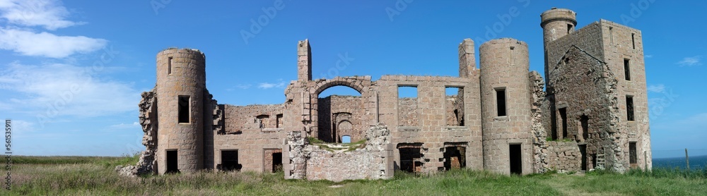 New Slain Castle - Cruden Bay - Aberdeenshire - Scotland - UK