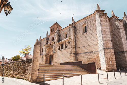 Parish Church of El Salvador in Simancas, province of Valladolid, Castile and Leon, Spain photo