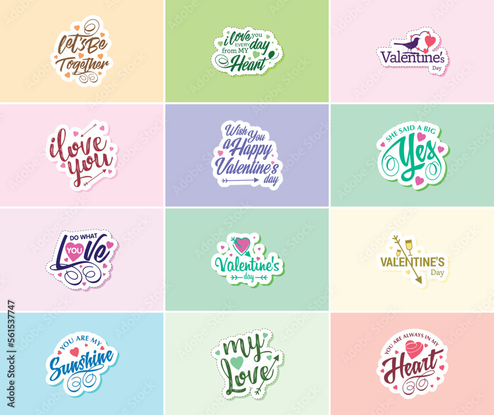 Valentine's Day Graphics Stickers to Show Your Love and Devotion