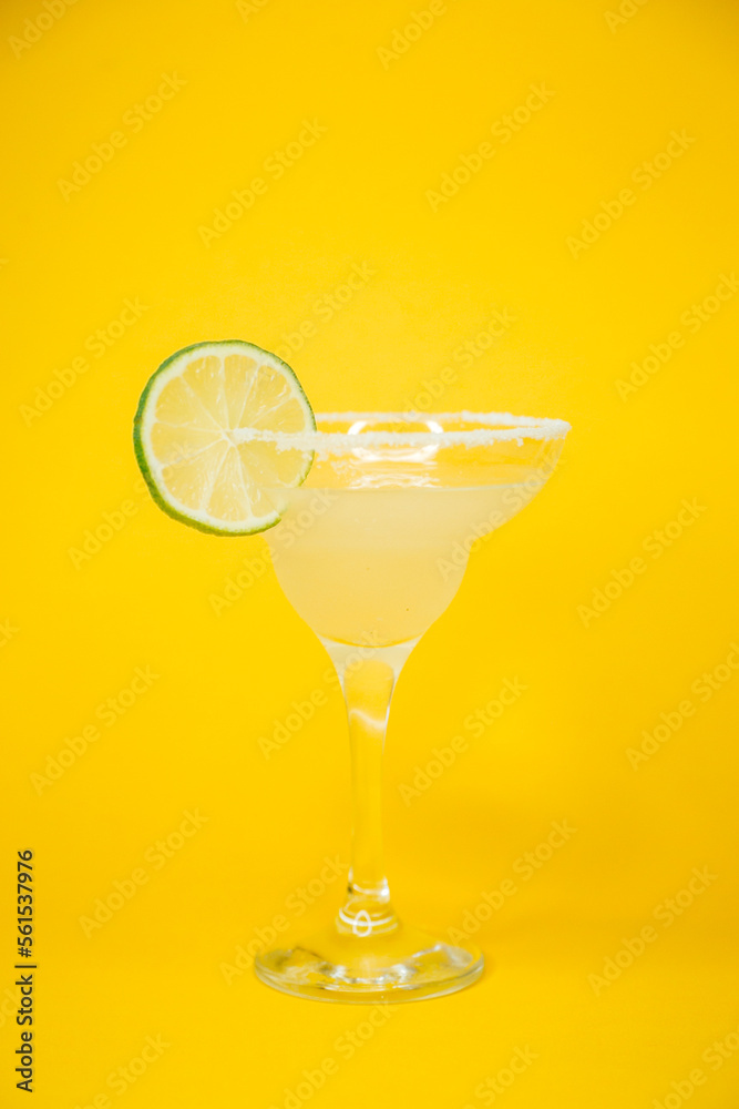cocktail with lemon