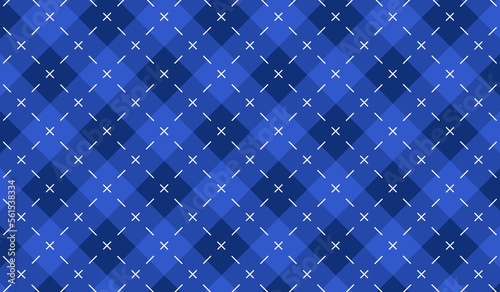 seamless dark blue geometric pattern for fabric textile clothing