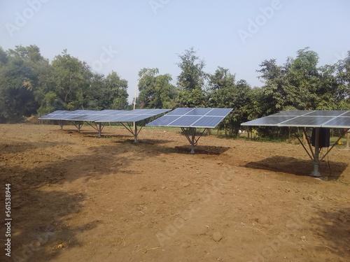Solar Agrovoltaic system, Agriculture solar system, Logo image of solar agri farm