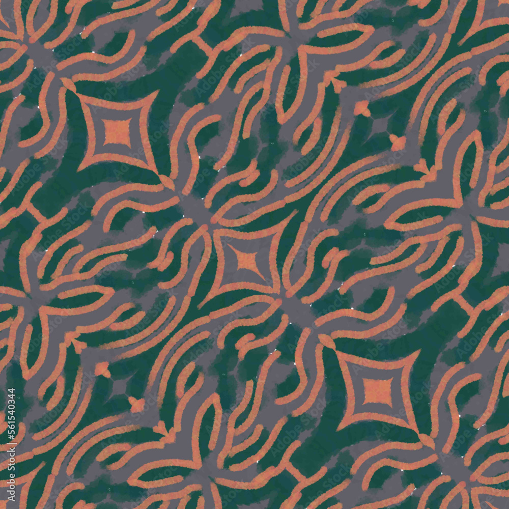 seamless pattern with flowers