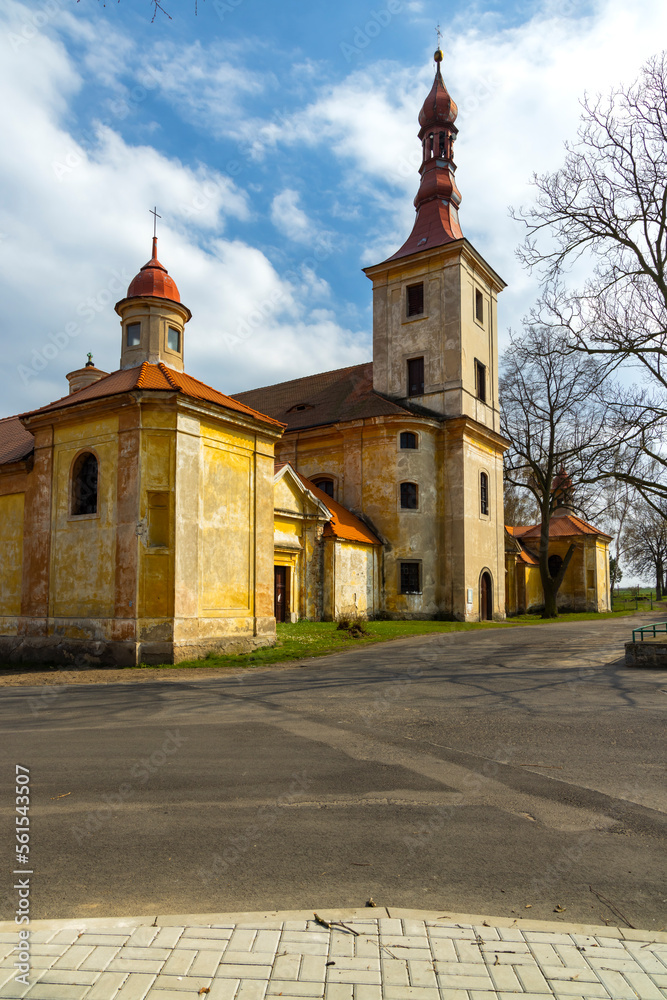 Church of Virgin Mary of Srrows, Marianske Radcice, Czech Republic