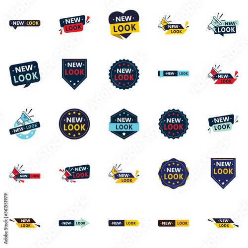 New Look 25 fresh vector designs to modernize your brand