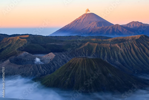 Bromo Tengger Semeru is a volcanoes of indonesia