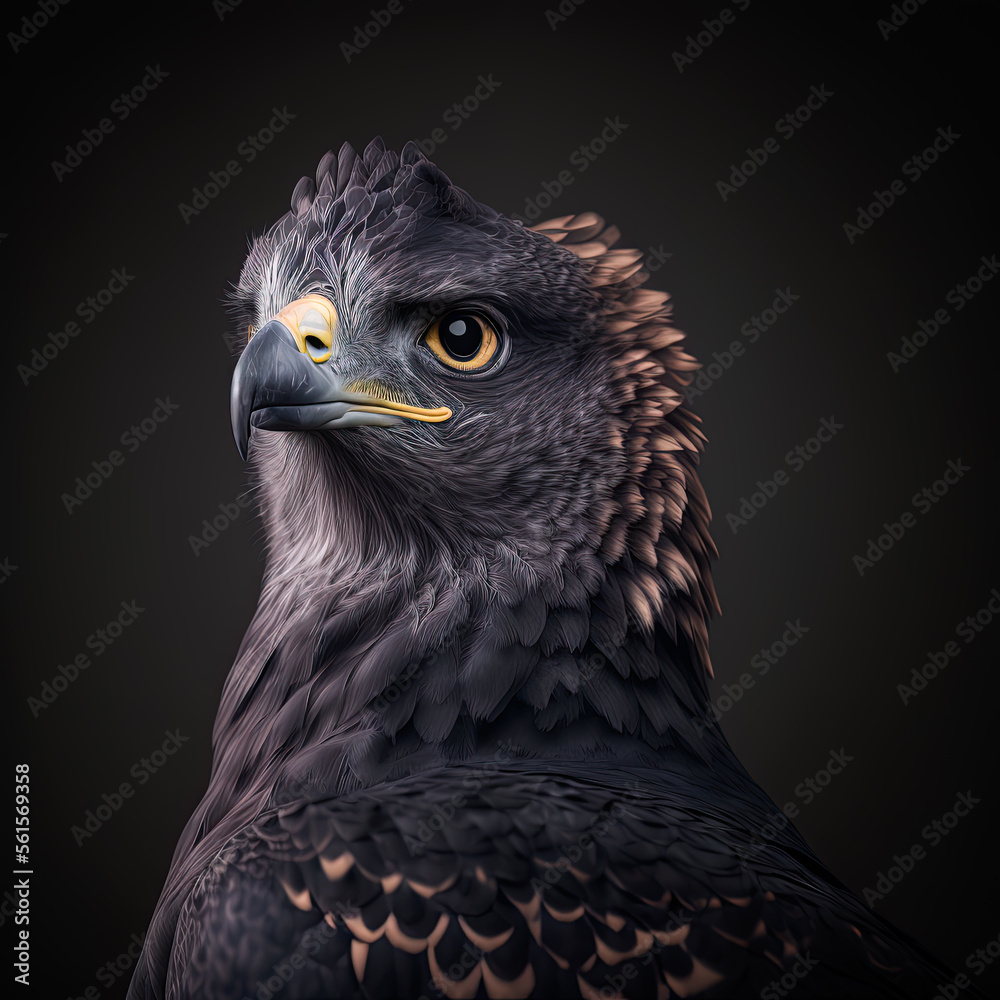 Obraz premium African Crowned Eagle