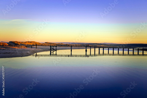 Lossiemouth East beach bridge © PictishImages