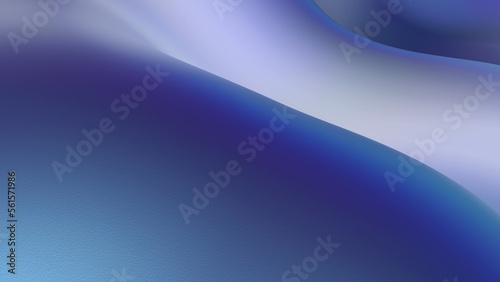 abstract wavy background with blue matted surface