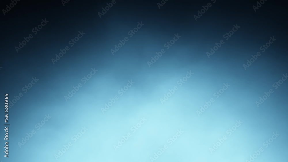 Realistic fog, blurred blue white volumetric light copy space background. Seamless looping animation. Realistic fog, blurred blue white volumetric light copy space background. Seamless looping animation.