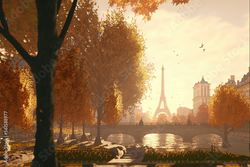 autumn in the Paris © TrungKin