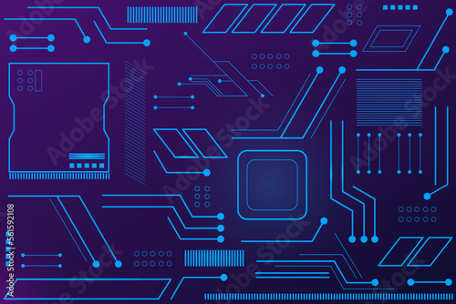 circuit board background