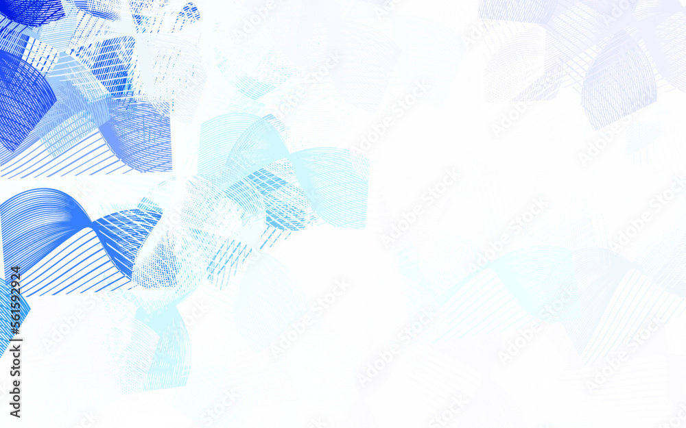 Obraz premium Light Pink, Red vector template with chaotic shapes.