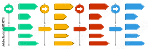 arrow sign, vector, traffic signal, right direction signal 