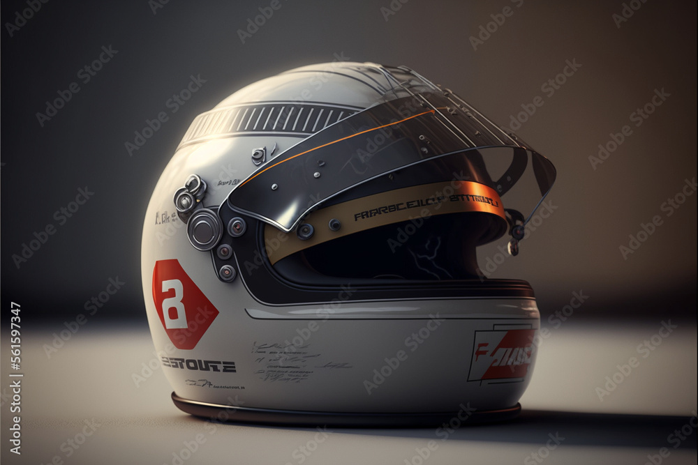 Fototapeta premium Helmet, Generative AI, Illustration