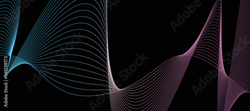 Black abstract background design