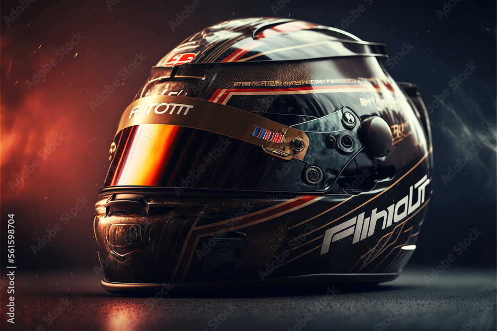 Fototapeta premium Helmet, Generative AI, Illustration