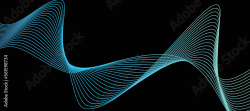 Black abstract background design