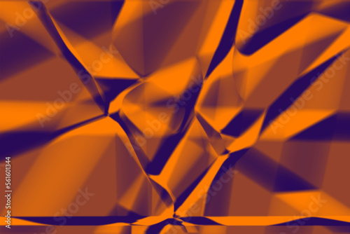Crumpled paper background for text and pictures. Color abstraction in the form of crumpled paper.