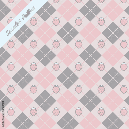 strawberries pattern