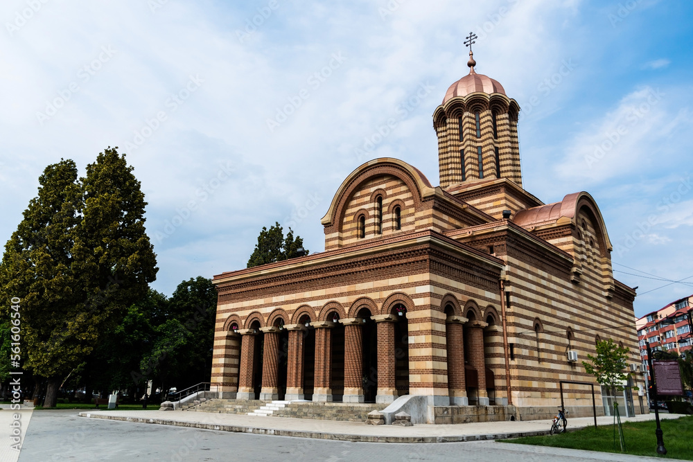 The Ascension Metropolitan cathedral. Targoviste, Romania.