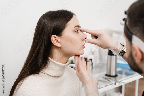 Fotografie Septoplasty is surgery to correct deviated septum