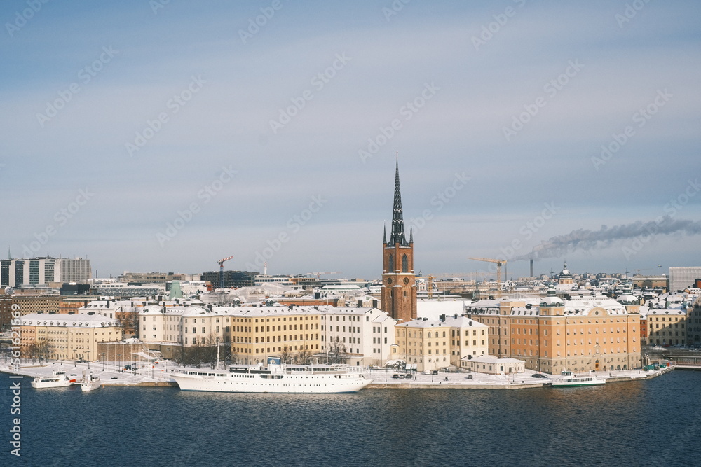 Fototapeta premium stockholm in winter
