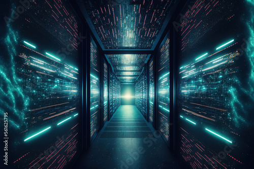 Hi-tech tunnel with databas...