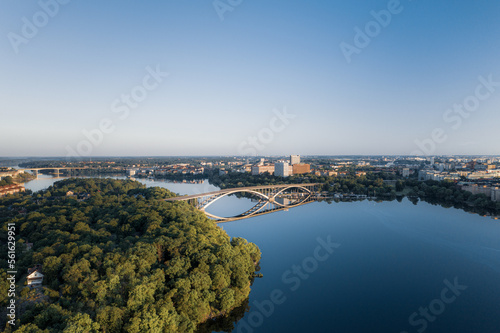 Canvas Print view of a bridge