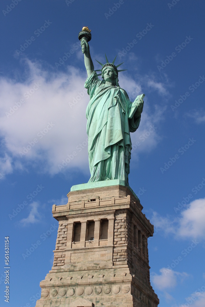 Statue of Liberty in the Liberty Island